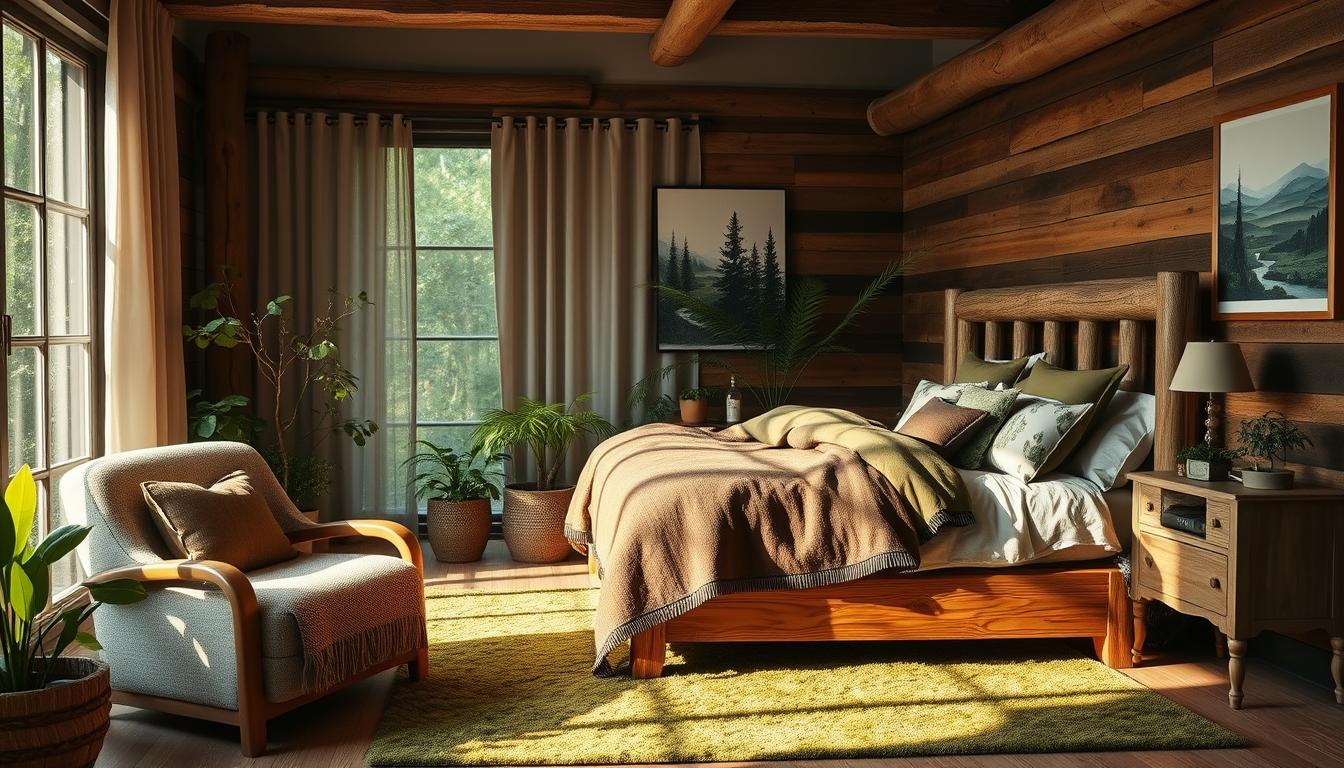 Forest-Themed Bedding and Textile