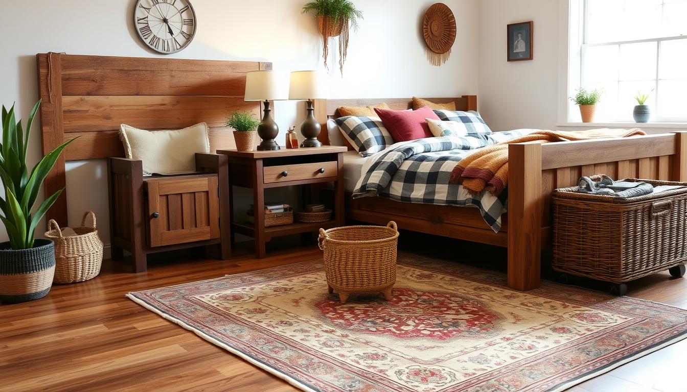 Authentic Ranch-Style Atmosphere for western bedroom decor