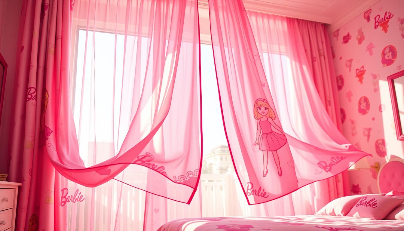 barbie curtains