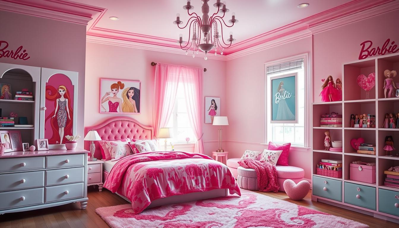 barbie decor for bedroom