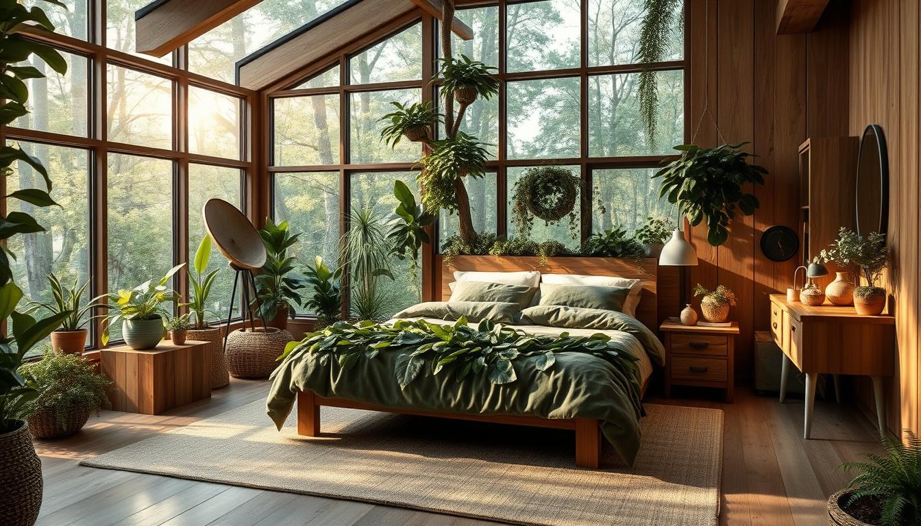 biophilic bedroom