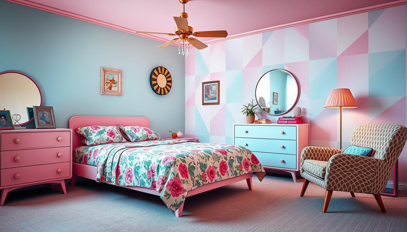 vintage bedroom furnishings