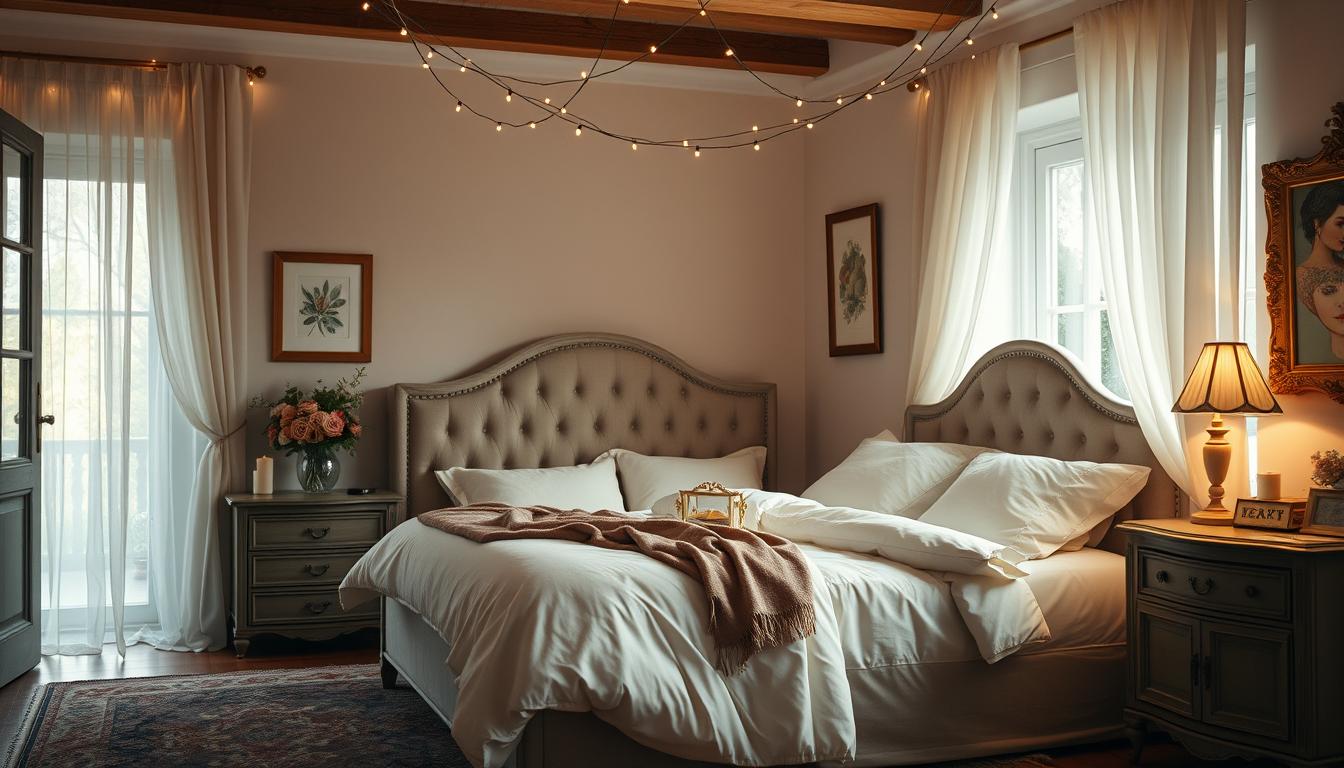 romantic master bedroom decor