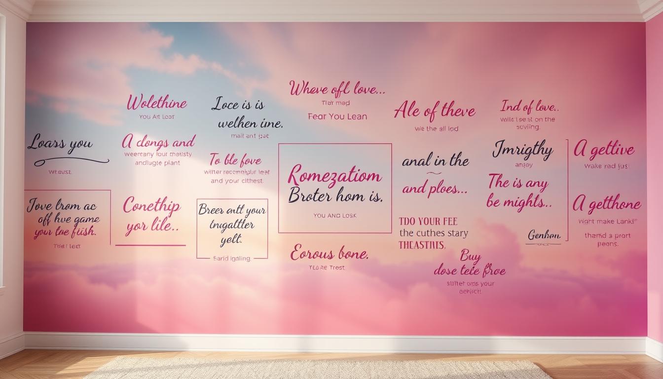 Custom quote wall decals