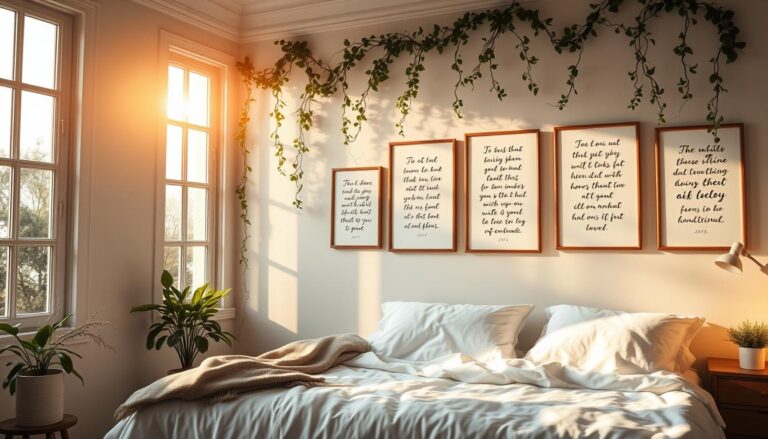 bedroom wall decor quotes
